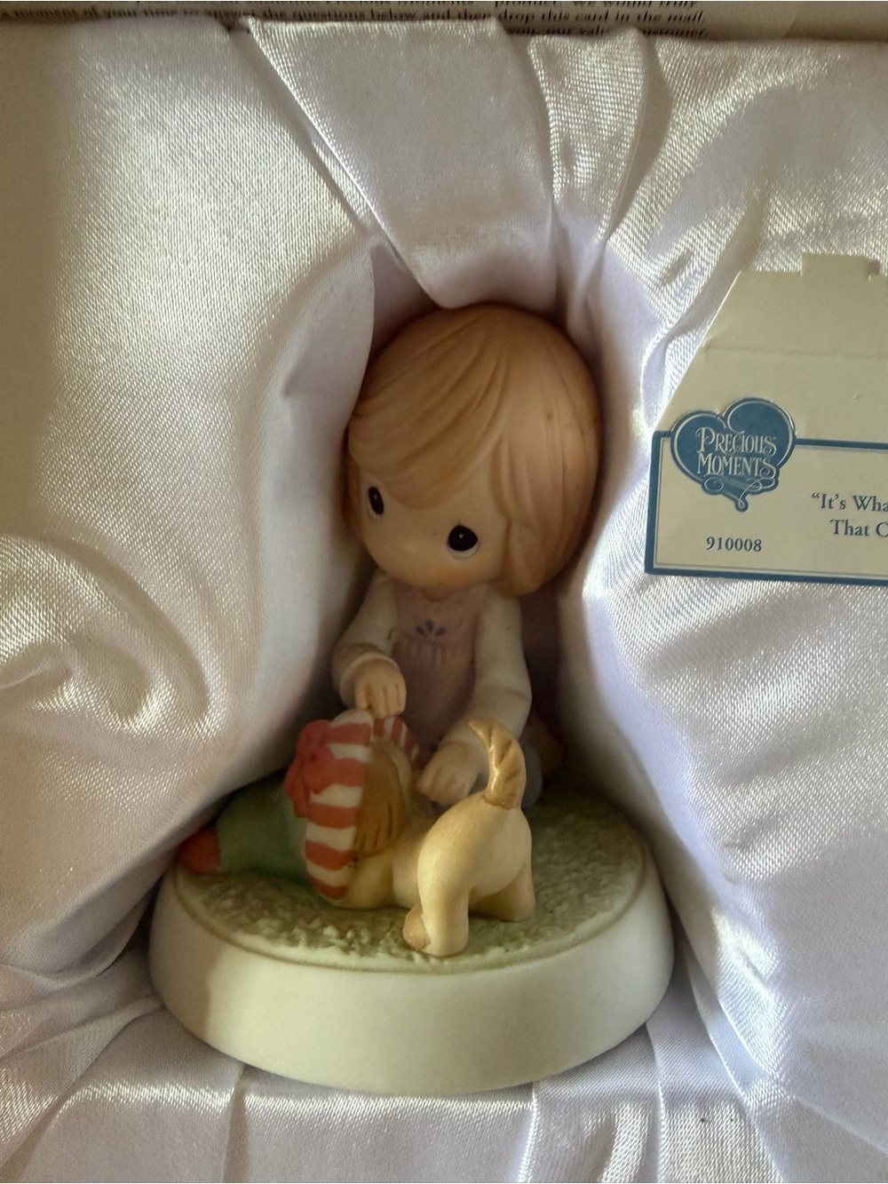 Precious Moments Girl “It’s What Inside That Counts”